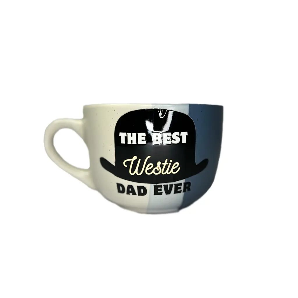 Taza de Cafe The Best Westie Dad Ever 2.webp