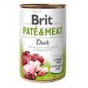 Brit Pate & Meat Dog Duck Kaczka Karma Mokra Dla Psa 400 G