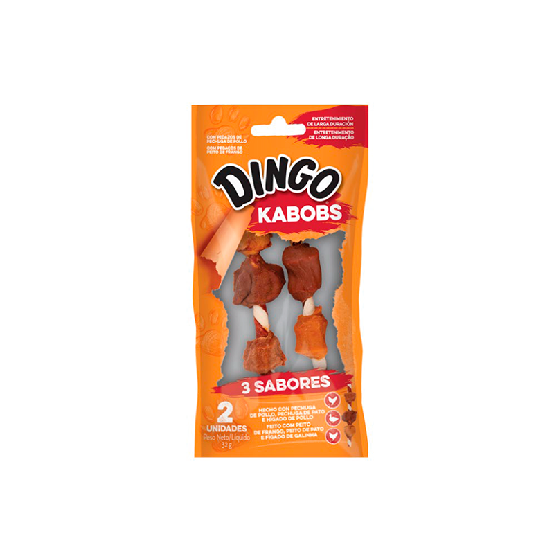 DINGO TRIPLE FLAVOR KABOB. PRESENTACIÓN 2 UN