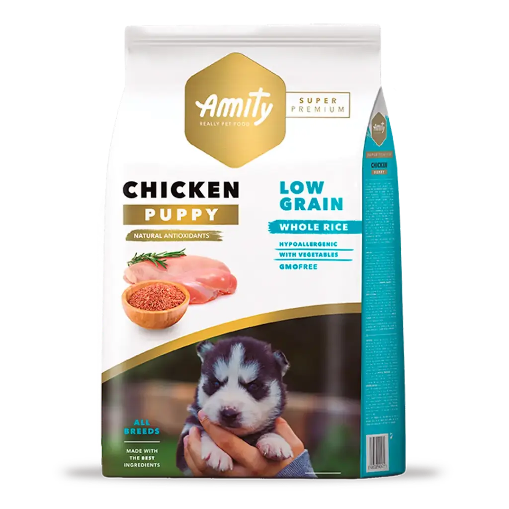 AMITY SP LOW GRAIN CHICKEN PUPPY 4 KG 