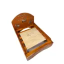 CAMA DE MADERA ARTESANAL 40CM X 50CM X 15CM