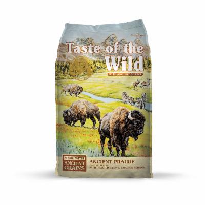 TASTE OF WILD ANCIENT PRAIRE (BISONTE Y VENADO) ALL LIFE STAGES. PRESENTACIÓN 6,4 KG