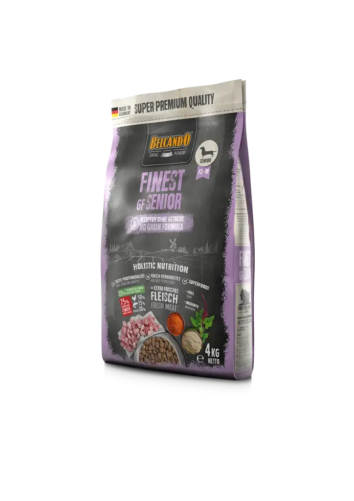 BELCANDO GRAIN FREE FINEST SENIOR. PRESENTACIÓN 4 KG