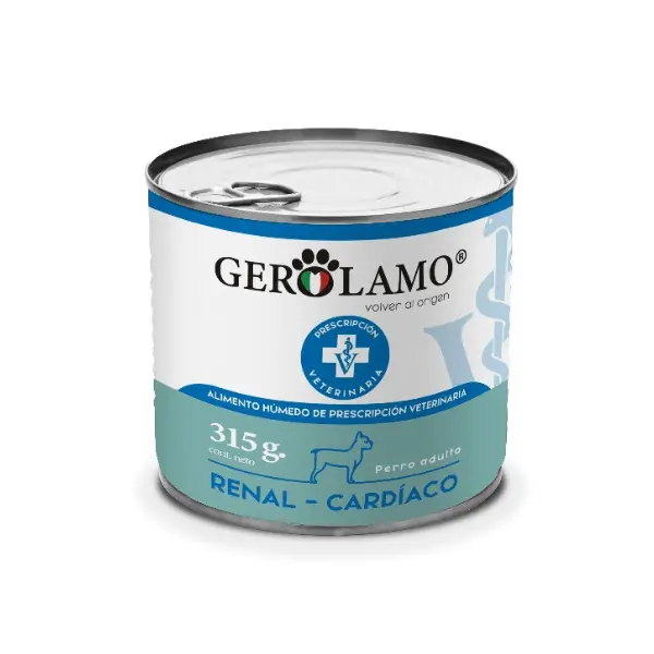 GEROLAMO PARA PERRO RENAL-CARDIACO. PRESENTACIÓN 315 GRS