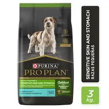 PURINA PRO PLAN SENSITIVE SKIN STOMACH. PRESENTACIÓN 3 KG