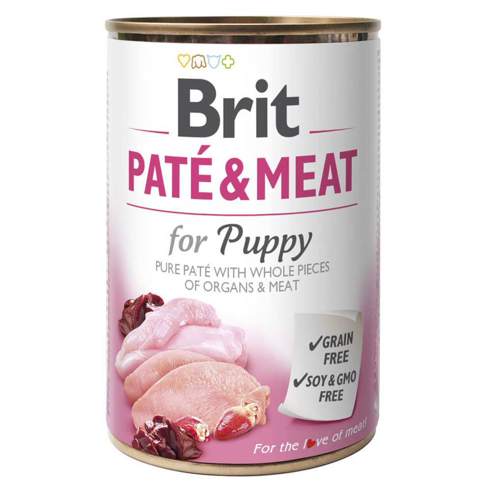 BRIT PATE & CARNE POLLO Y PAVO PRESENTACION 400 G