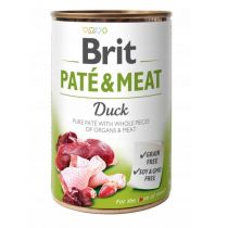 BRIT PATE & CARNE PATO PRESENTACION 400 GRS