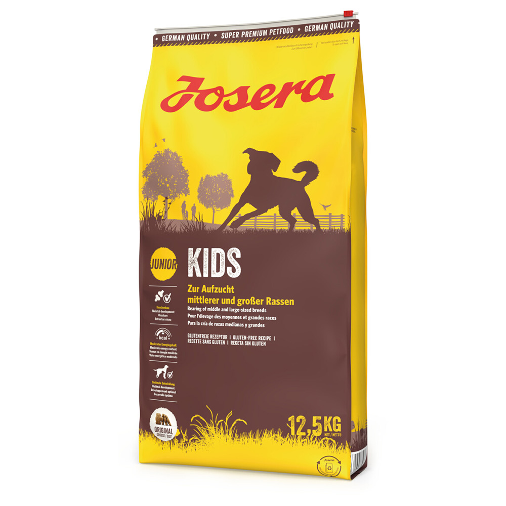 JOSERA KIDS CACHORRO RAZA MEDIANA-GRANDE. PRESENTACION 12,5 KG