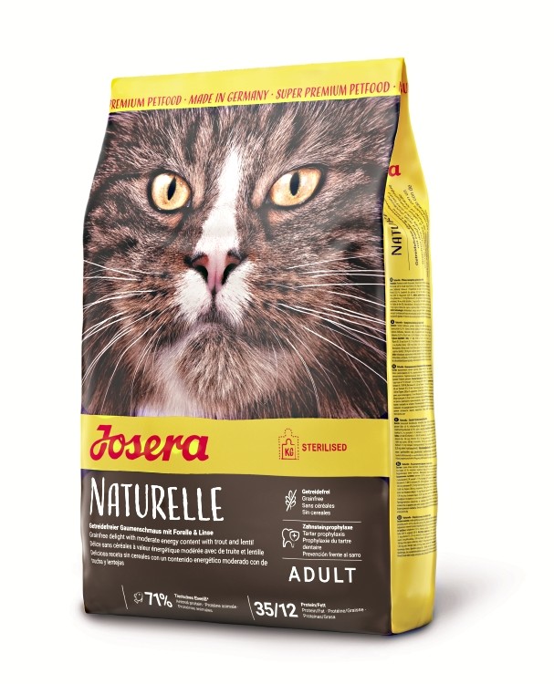 JOSERA GATOS ESTERILIZADOS NATURELLE. PRESENTACION 2 KG