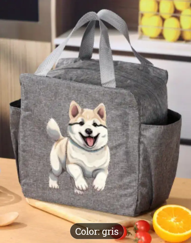 BOLSO TÉRMICO CARICATURA AKITA.