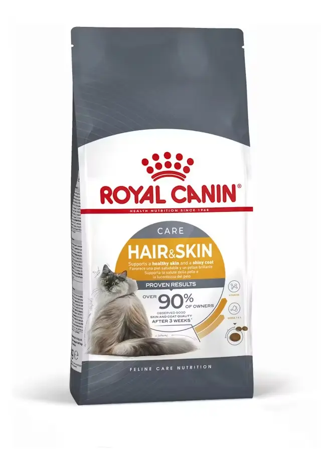 ROYAL CANIN GATO_HAIR & SKIN CARE. PRESENTACION 2 KG 