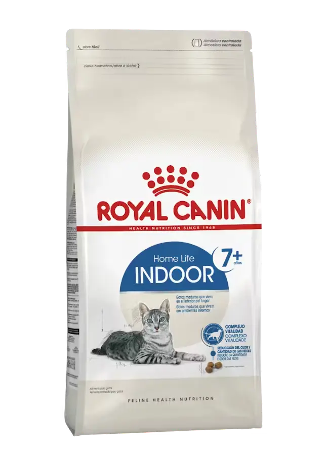ROYAL CANIN GATO_INDOOR +7 AÑOS. PRESENTACION 1,5 KG