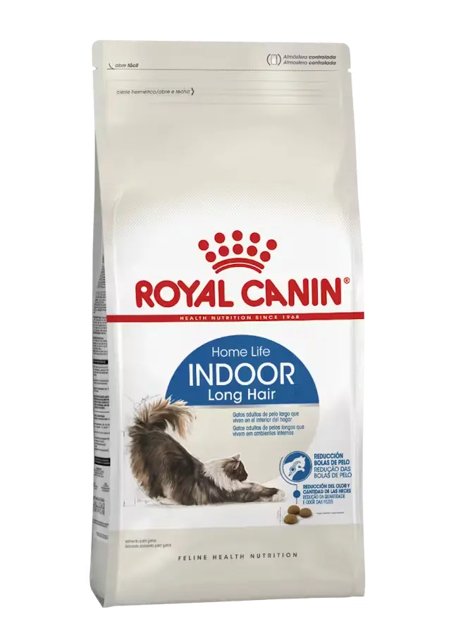 ROYAL CANIN GATO_ INDOOR LONG HAIR. PRESENTACIÓN 1,5 KG
