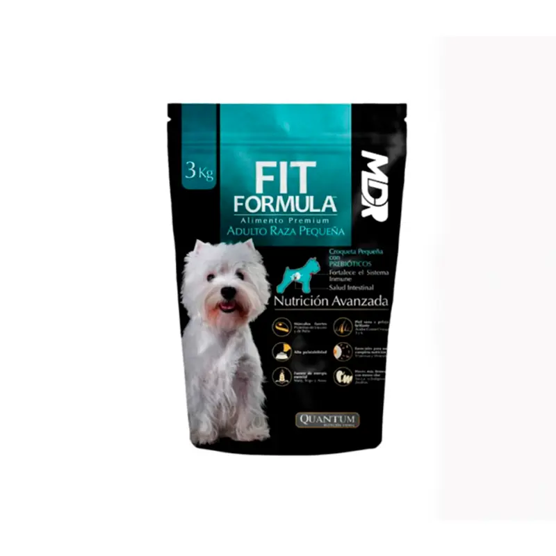 FIT FORMULA PERRO_ADULTO RAZAS PEQUEÑAS. PRESENTACION 3 KG