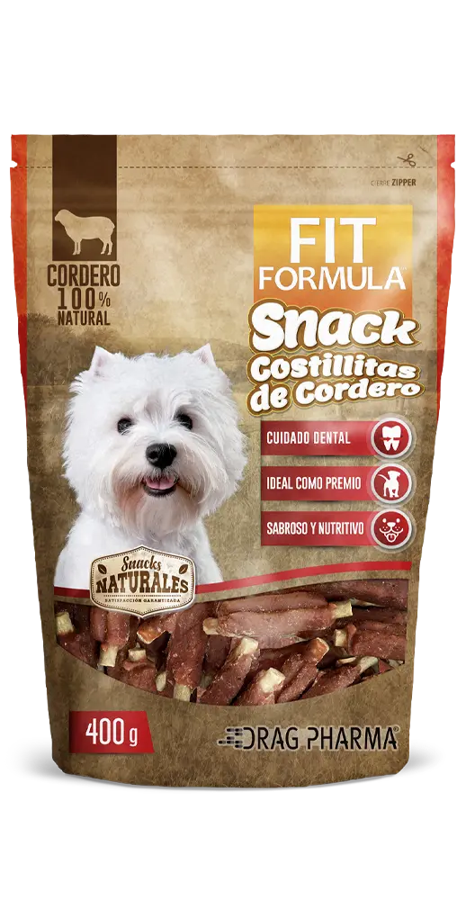 FIT FORMULA_COSTILLITAS DE CORDERO. PRESENTACIÓN 400 GRS