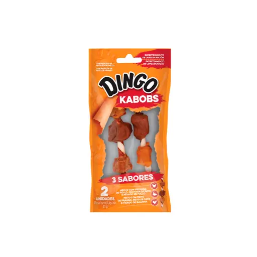 DINGO TRIPLE FLAVOR KABOB. PRESENTACIÓN 2 UN