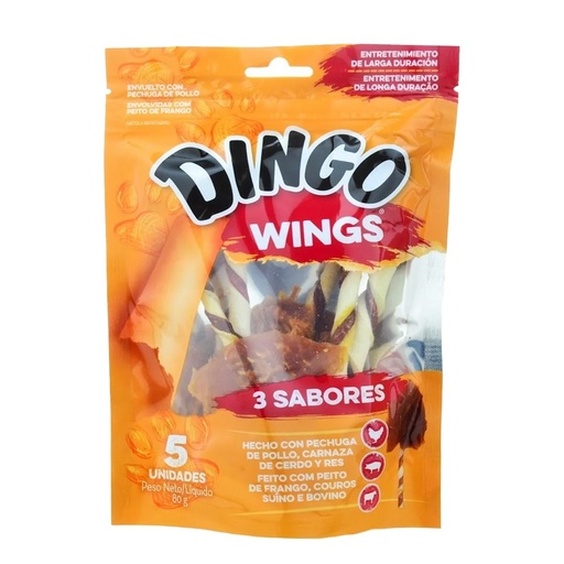DINGO TRIPLE FLAVOR WINGS. PRESENTACIÓN 5 UN