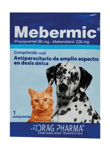 MEBERMIC - ANTIPARASITARIO USO ORAL DOSIS ÚNICA