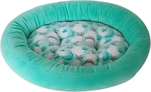CAMA PARA MASCOTAS VERDE 52 CM X 52 CM     