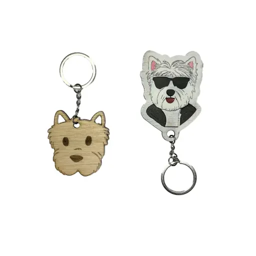 LLAVEROS WESTIE (DISEÑOS VARIOS)