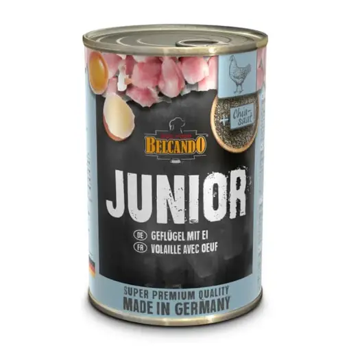 BELCANDO JUNIOR AVE Y HUEVO. PRESENTACIÓN 400 GRS