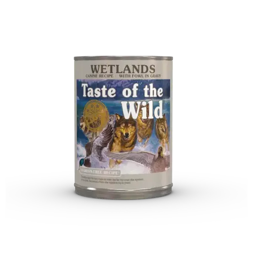 TASTE OF THE WILD LATA WETLANDS (PATO) ALL LIFE STAGES. PRESENTACIÓN 390 GRS