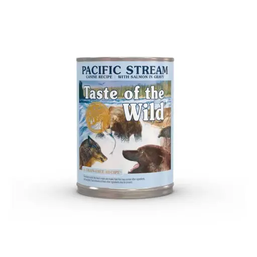TASTE OF THE WILD LATA PACIFIC STREAM (SALMON) ALL LIFE STAGES. PRESENTACIÓN 390GRS