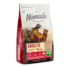 NOMADE PERRO ADULTO_VACUNO Y POLLO_RAZAS MEDIANAS Y GRANDES. PRESENTACIÓN 3 KG