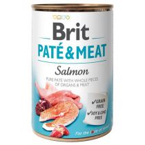 BRIT PATE & CARNE SALMON PRESENTACION 400 GRS